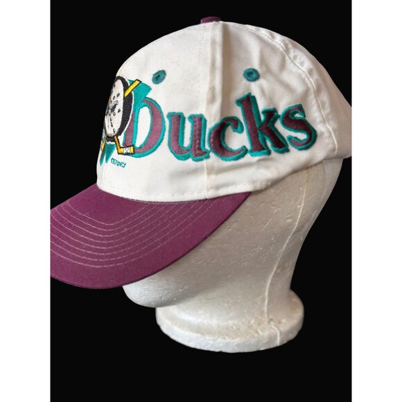 Anaheim Mighty Ducks logo 7 NHL Snapback Hat - Picture 2 of 9